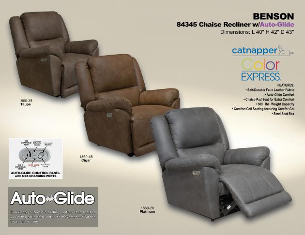 4345 BENSON AUTO GLIDE RECLINER
