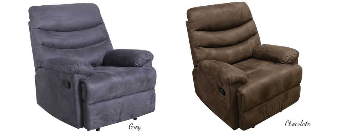 8706 CHOCOLATE RECLINER